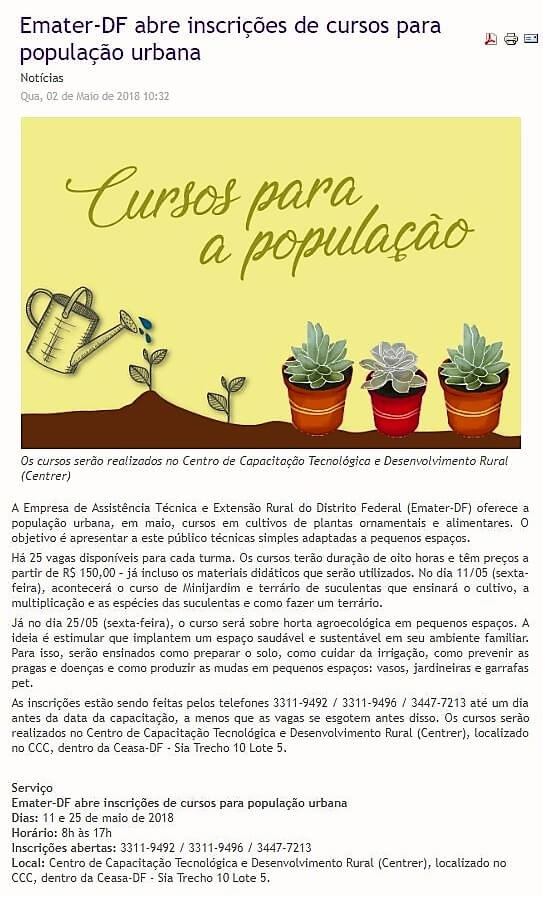 Fonte: emater.df.gov.br