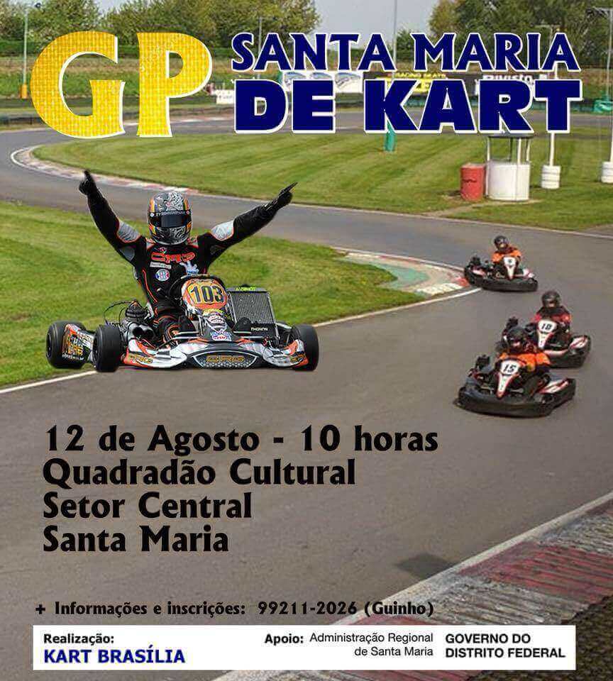 Cartaz: facebook.com/SantamarianoticiasDf