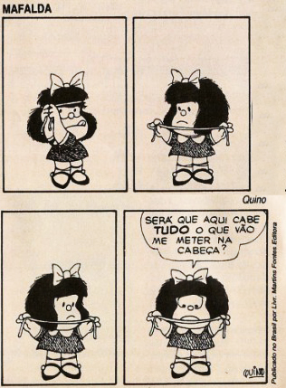 Tirinha: Mafalda (Quino)
