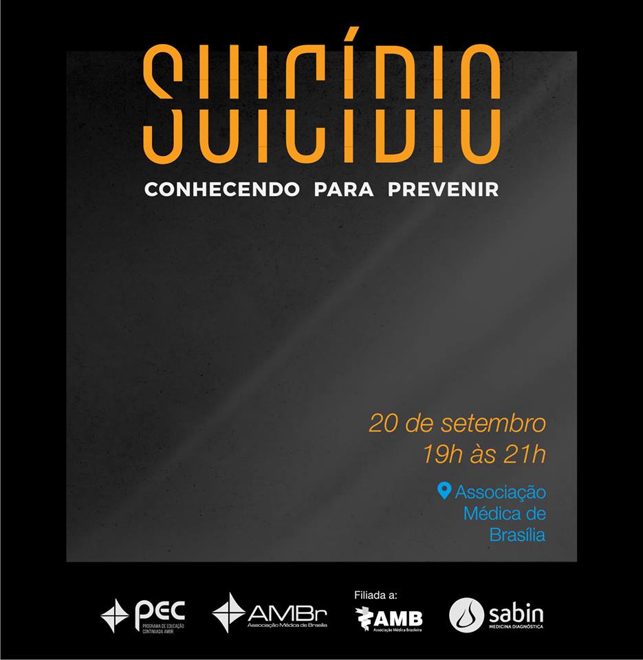 Cartaz: facebook.com/AMBr.DF
