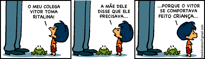 Tirinha: Alexandre Beck