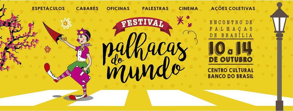 Cartaz: facebook.com/palhacasdomundo