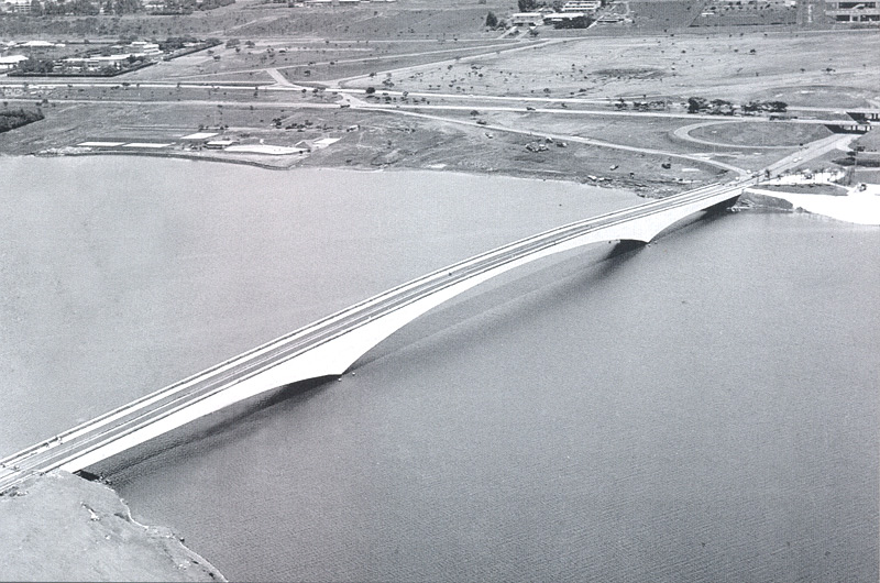 Ponte Costa e Silva. Foto de arquivo do Correio Braziliense