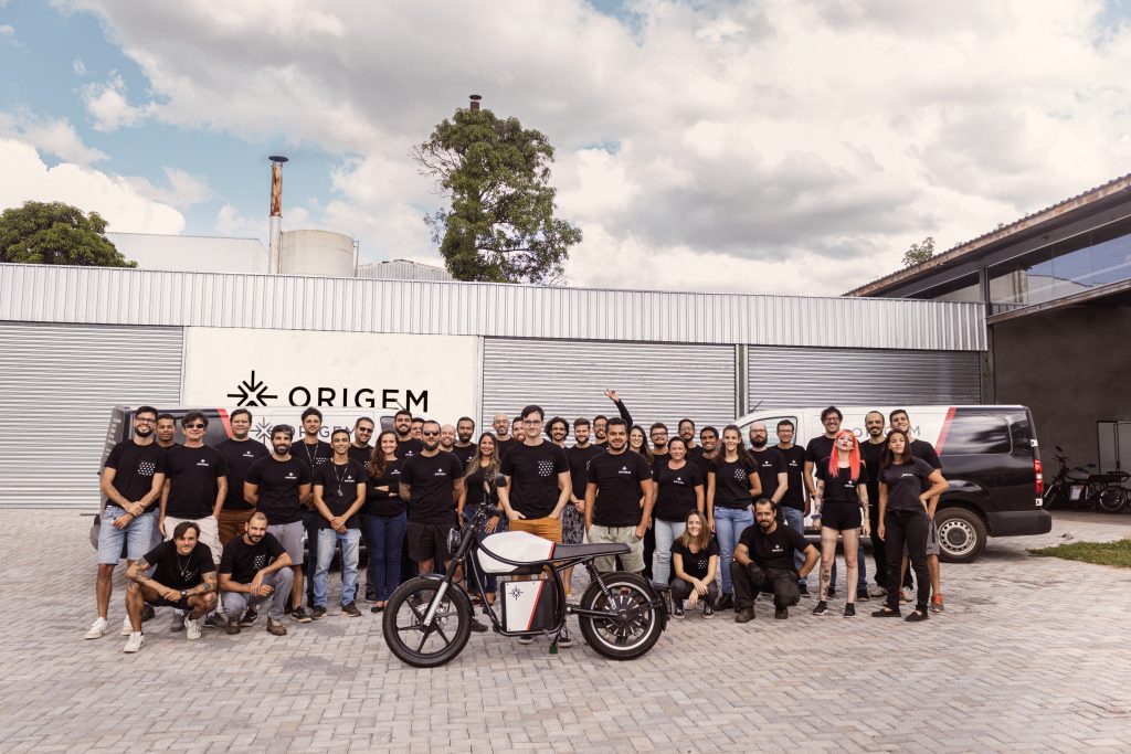 Startup de motos elétricas do DF. Origem/Divulgação