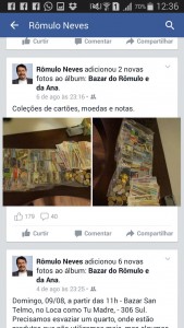 Crédito: Facebook/divulgação