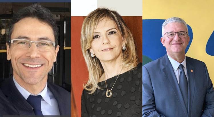 Lista tríplice da OAB Robson Vieira Teixeira de Freitas, Ana Paula Pereira Meneses e Eduardo Lowenhaupt da Cunha