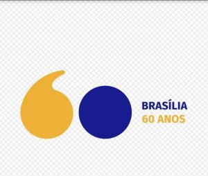 Logo Brasilia 60 anos