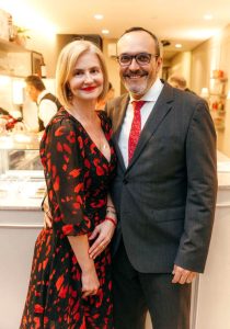 Vladimir Aras e a mulher, Monica Aras.Fred Cintra Fotografia/Divulgação