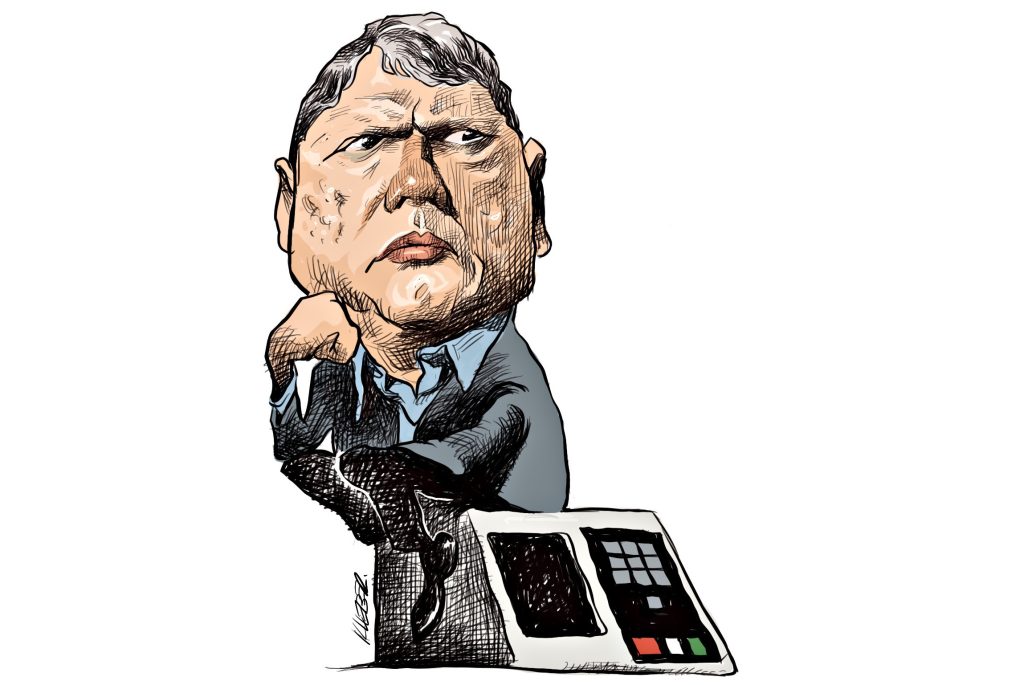 Tarcísio Freitas. Arte: Kleber Sales/CB
