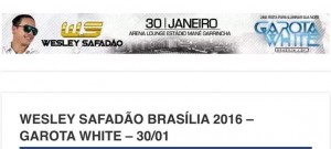 Show no mesmo dia de Brasília x Atlético Taguatinga