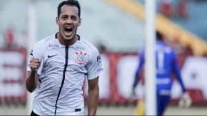 Corinthians, de Rodriguinho, lidera o Brasileirão. Foto: Rodrigo Gazzanel/Agência Corinthians