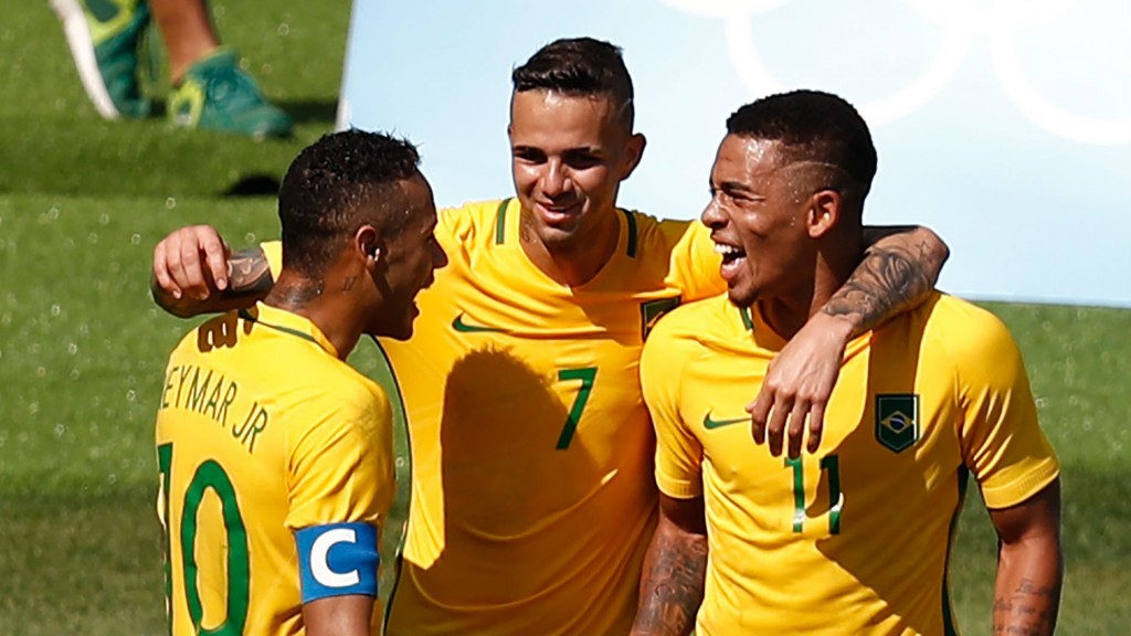 A entrada de Luan mudou a Seleção olímpica na conquista do ouro. Foto: MowaPress