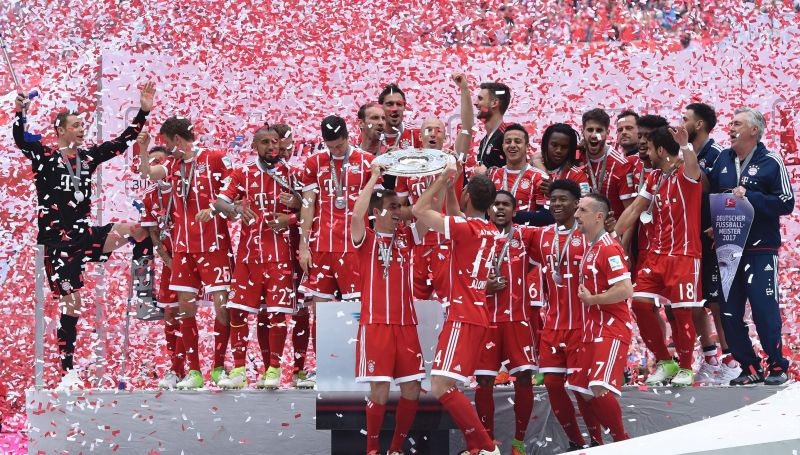 O Bayern de Munique busca o heptacampeonato alemão. Foto: Christof Stache/AFP