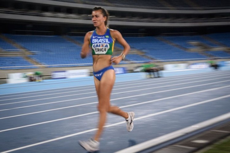 Erica Sena ficou em na marcha atlética 20 km