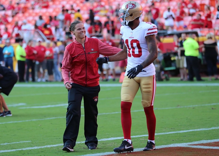 Katie-Sowers-NFL-San-Francisco- 49ers