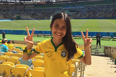 Luiza joga e escreve sobre futebol |Facebook/Reprodução