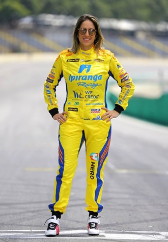Bia Figueiredo é a única mulher da Stock Car | Foto: Carsten Horst/Divulgação