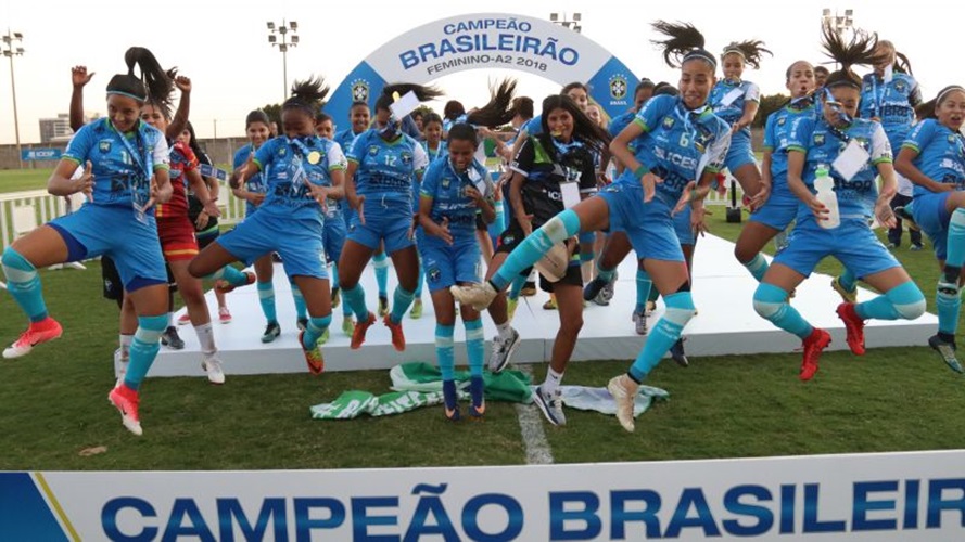 Minas Icesp-DF e Vitória-BA disputam a final do Campeonato Brasileiro feminino de futebol A2, a segunda divisão do Brasileirão, no Estádio Abadião em Ceilândia