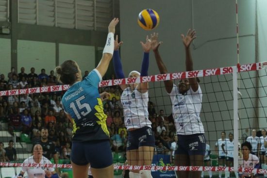 Jogo Brasilia Volei x SESC Rio de Janeiro pela Superliga feminina