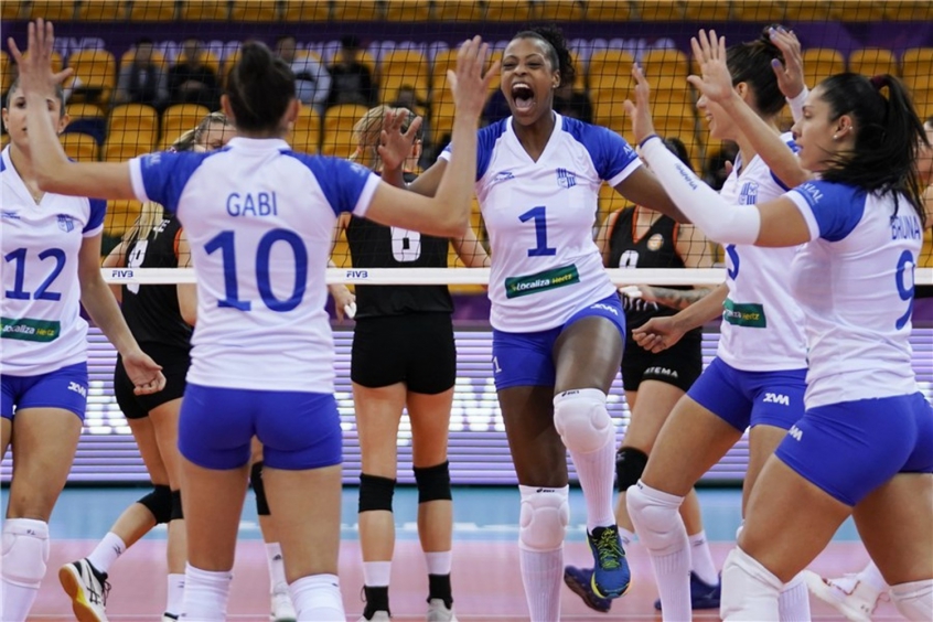Minas vence Praia Clube, no Mineirinho, no primeiro jogo da final da Superliga feminina 2018/2019