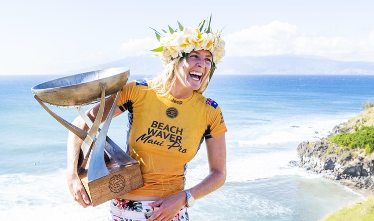Atual campeã mundial, Stephanie Gilmore conquistou o sétimo título em 2018