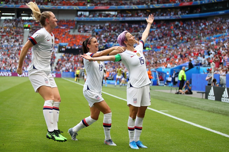 Estados Unidos-Megan Rapinoe-Copa do Mundo feminina