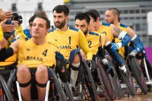Seleção Brasileia no rúgbi em cadeira de rodas do Parapan de Lima-2019