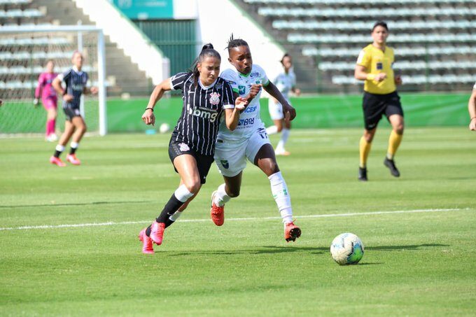 Minas Brasília perde para Corinthians por 4 x 1 no Estádio Bezerrão, pelo Campeonato Brasileiro A1