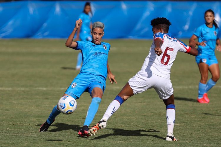 Real Brasília, da atacante Gadu, empata com o Bahia, da lateral Luana, em jogo válido pelo Brasileirão Feminino A1