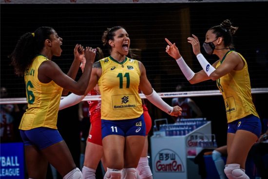 Tandara é a dona do ataque mais potente da Seleção Brasileira feminina de vôlei nos Jogos Olímpicos de Tóquio