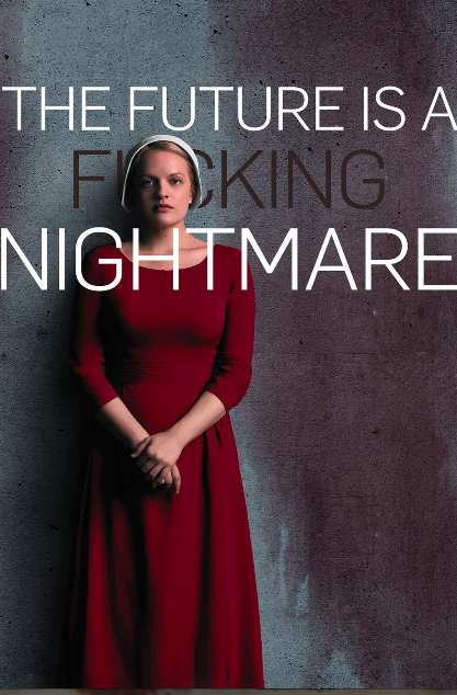 Elizabeth Moss: produtora e personagem principal no Conto da Aia. O futuro é um pesadelo.