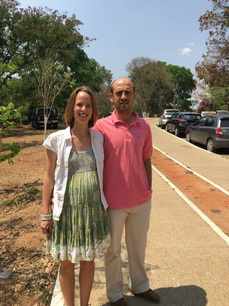 Casal francês Gregory e Agnès Berthout