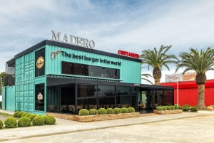 Créditos: Gerson Lima/Divulgação. Contâiner da hamburgueria Madero.