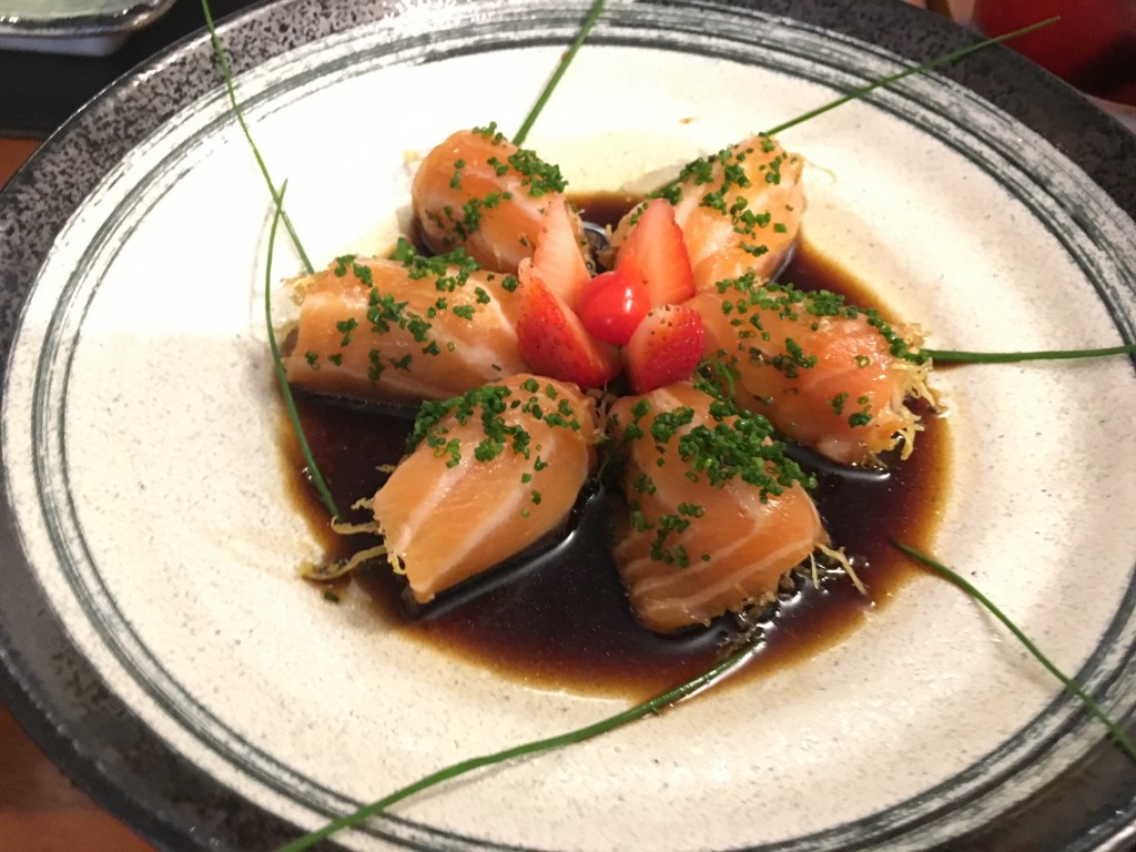 2017. Crédito: MaYuu/Divulgação. Favas Contadas. Prato Alquimia do restaurante Japonês MaYuu.