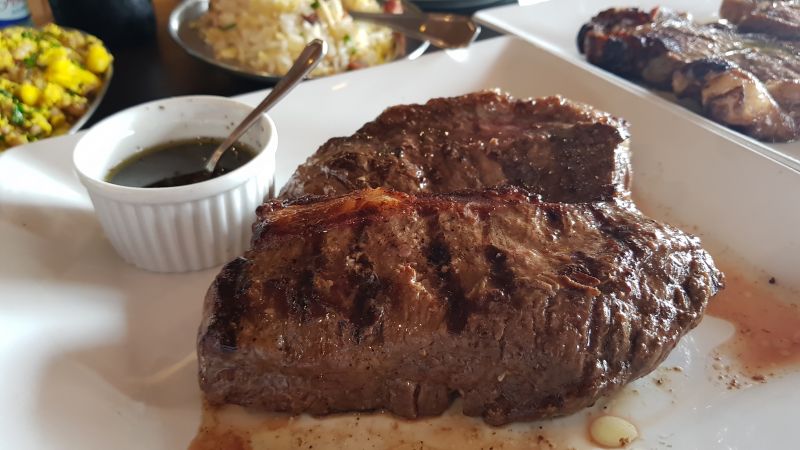 Créditos: Denise Margis/Divulgação. Asado de tiras do restaurante Serra Gaúcha.