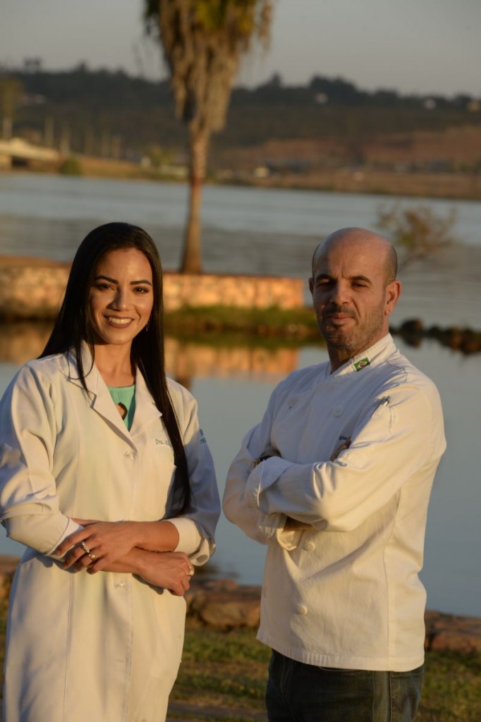 13/08/2018. Crédito: Carlos Vieira/CB/D.A Press. Brasil. Brasília - DF. Favas Contadas. Dieta mediterrânea do Chef Gianluca Scribano e da nutricionista Aline Varela, do restaurante Avenida Paulista, na Asa Sul.