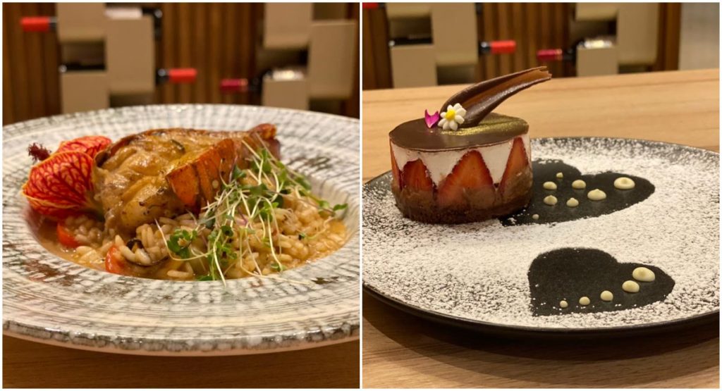 Pratos do Mayer restaurante para o Dia dos Namorados