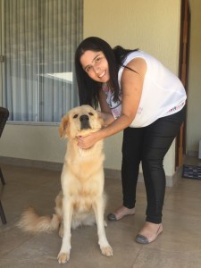 Foto: Arquivo Pessoal. Tainá e Nalu: uma bonita história desde o primeiro encontro