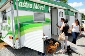Castra Móvel: mais de 3 mil animais castrados. Crédito: Hmenon Oliveira/GDF.
