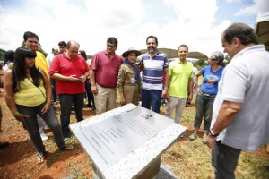 Crédito: Dênio Simões/GDF. Governador Agnelo Queiroz em cerimônia no Parque do Cortado, em Taguatinga.
