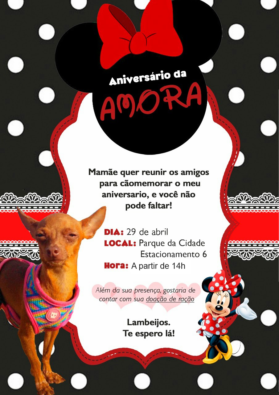 convite amora