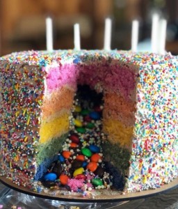 Rainbow cake