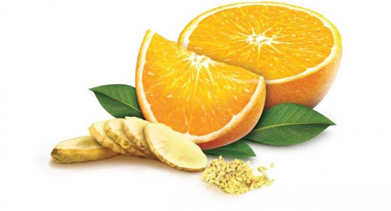 A combinação entre laranja e gengibre é surpreendente
