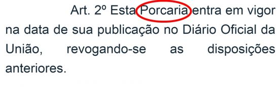 porcaria
