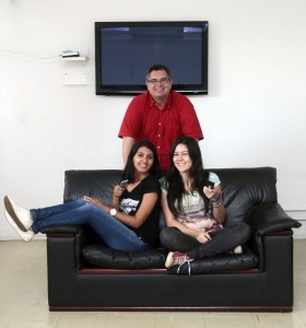 12/01/2017. Crédito: Ana Rayssa/Esp. CB/D.A. Press. Brasil. Brasília - DF. Jornalistas Adriana Izel, Luiza Ikemoto e Vinicius Nader, do Blog Próximo Capítulo.