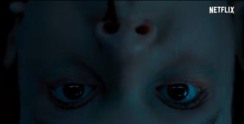 Eleven em cena do trailer da segunda temporada de Stranger things