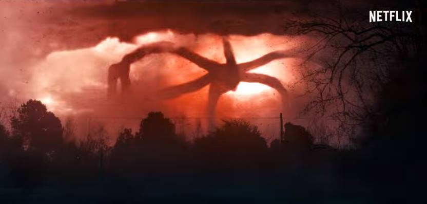 Cena do trailer da segunda temporada de Stranger things