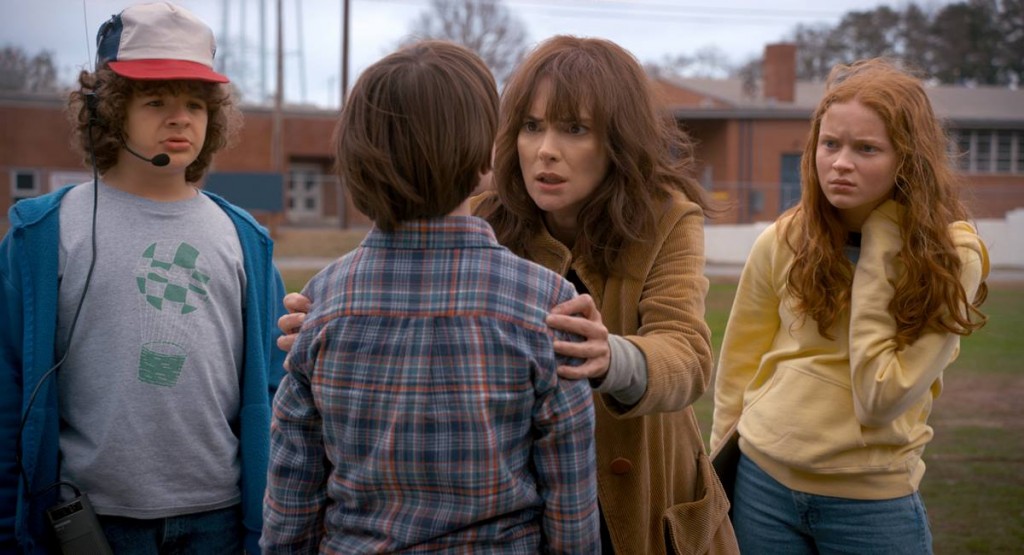 Cena da segunda temporada de Stranger things