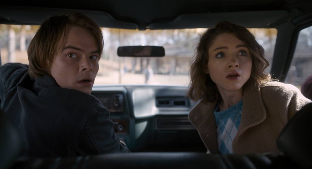 Cena da segunda temporada de Stranger things