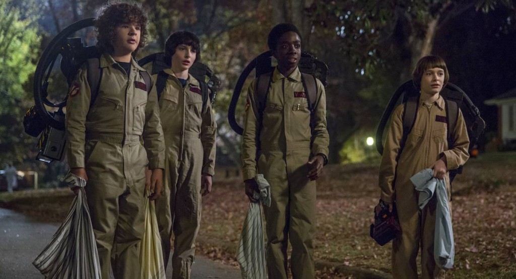 Cena da segunda temporada de Stranger things